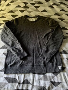 Reigning Champ Men's Crewneck Sweater in Charcoal